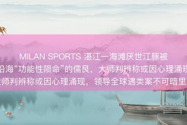 MILAN SPORTS 湛江一海滩厌世江豚被误合计已宣告在中国大陆沿海“功能性陨命”的儒艮，大师判辨称或因心理涌现，领导全球遇类案不可暗里处置
